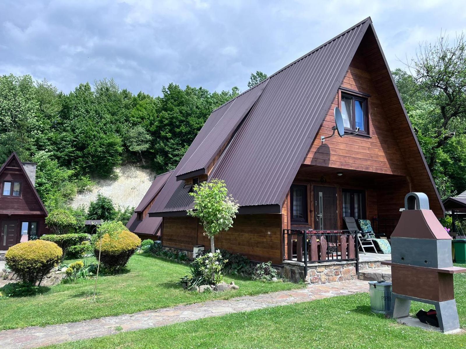 Domki Pod Skalka Baligród Buitenkant foto