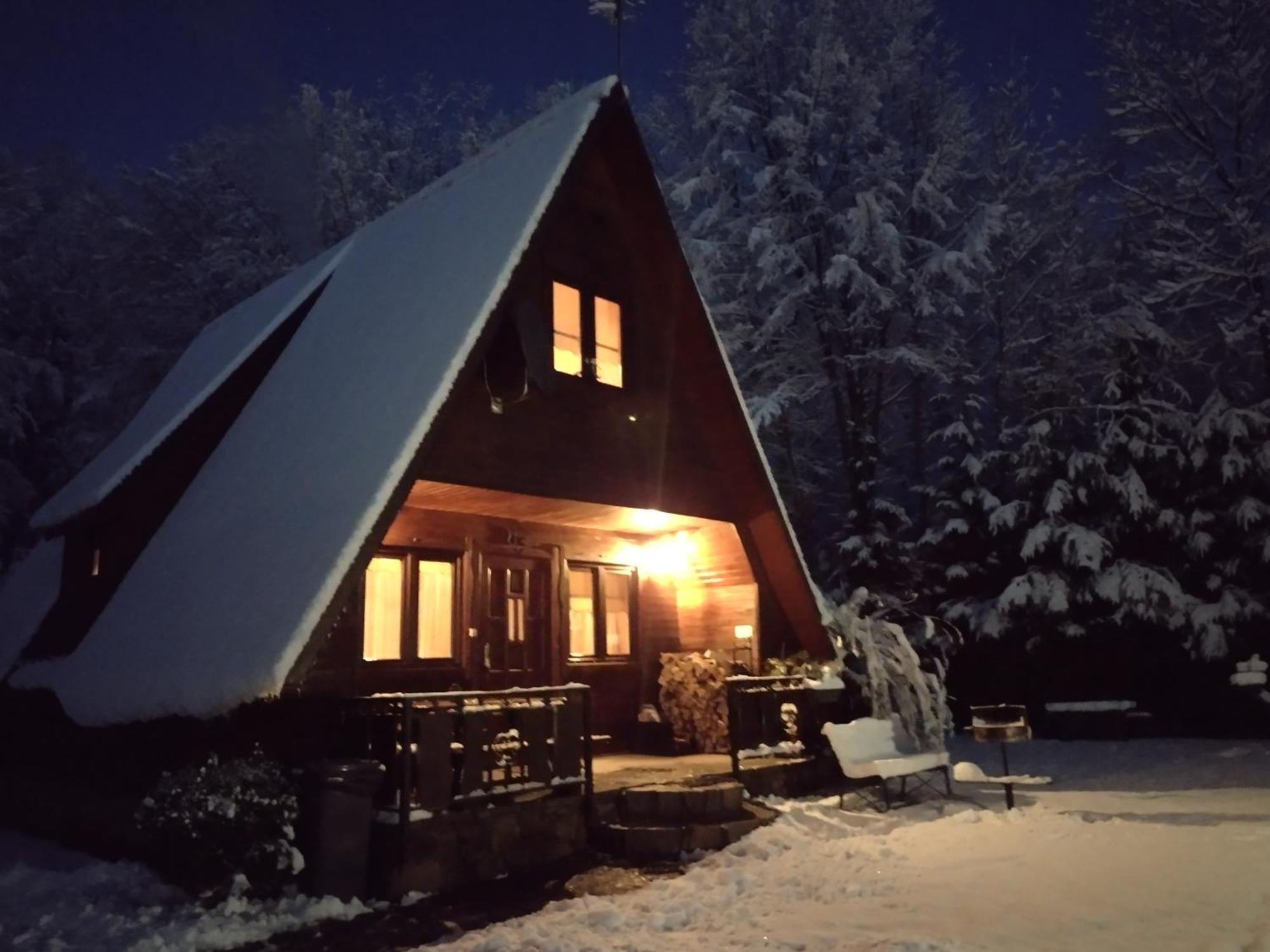 Domki Pod Skalka Baligród Buitenkant foto
